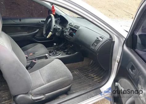 2002 Honda Civic Hx z USA, uszkodzony, nr VIN 1HGEM21782L042341